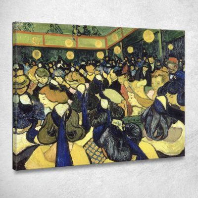 La Sala Da Ballo Di Arles Vincent van Gogh vvg167 quadro stampa su tela