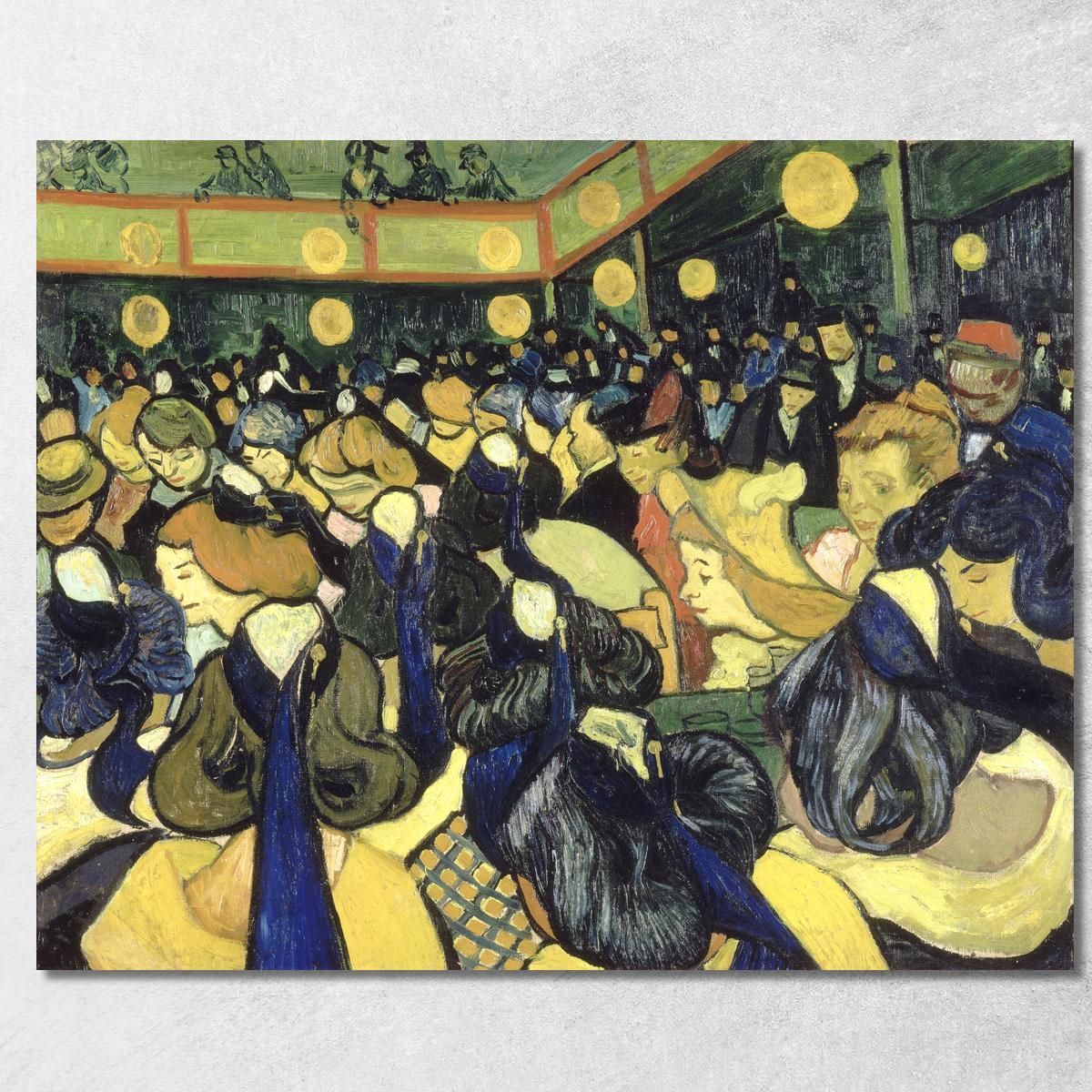 La Sala Da Ballo Di Arles Vincent van Gogh vvg167 quadro stampa su tela