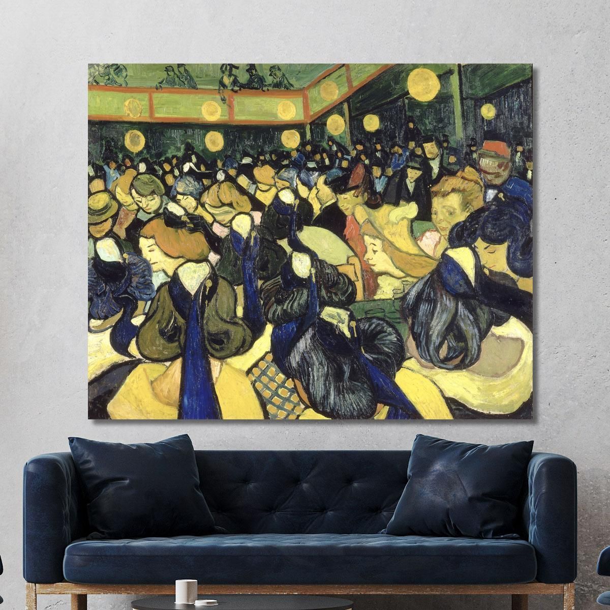 La Sala Da Ballo Di Arles Vincent van Gogh vvg167 quadro stampa su tela