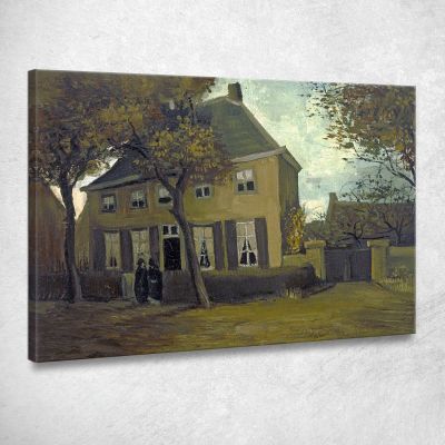 La Canonica Di Nuenen Vincent van Gogh vvg177 quadro stampa su tela