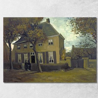 La Canonica Di Nuenen Vincent van Gogh vvg177 quadro stampa su tela