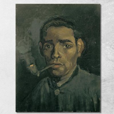 Head Of A Man Vincent van Gogh, vvg220 canvas print