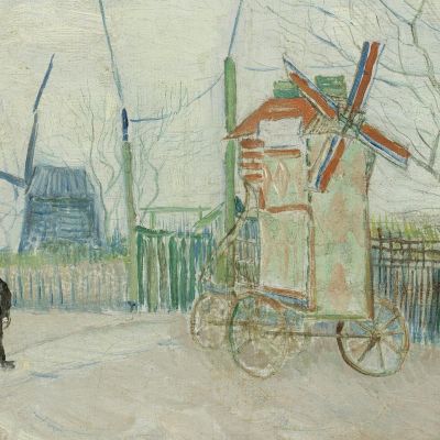 Impasse Des Deux Frères Vincent van Gogh, vvg227 canvas print