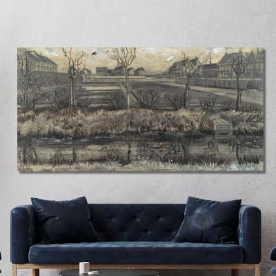 Nursery On Schenkweg Vincent van Gogh, vvg245 canvas print