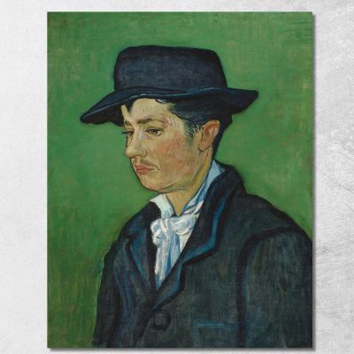 Ritratto Di Armand Roulin Vincent van Gogh vvg262 quadro stampa su tela