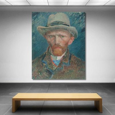 Autoritratto 5 Vincent van Gogh vvg270 quadro stampa su tela