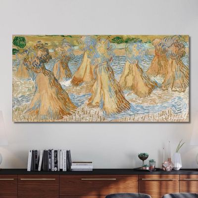 Covoni Di Grano Vincent van Gogh vvg271 quadro stampa su tela