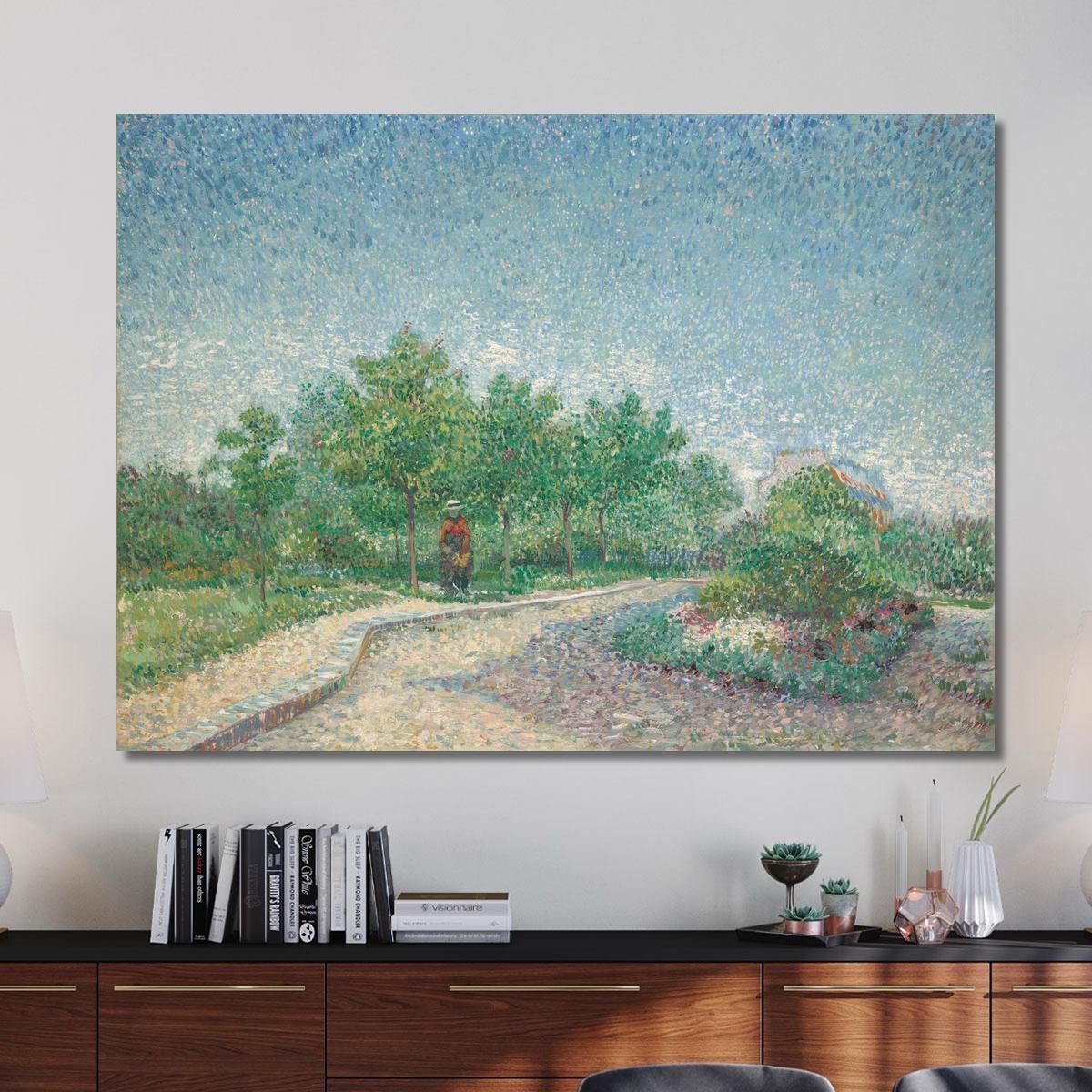 Piazza Saint-Pierre Parigi Vincent van Gogh vvg274 quadro stampa su tela