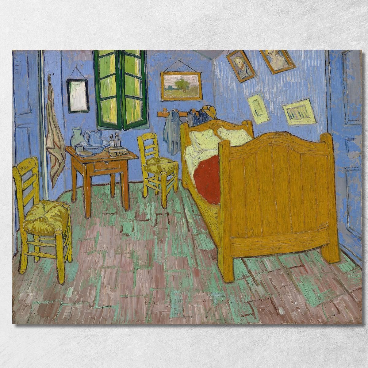 La Camera Da Letto Vincent van Gogh vvg282 quadro stampa su tela