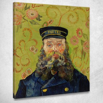 Il Postino Joseph Roulin Vincent van Gogh vvg292 quadro stampa su tela