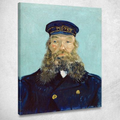 Ritratto Del Postino Roulin Vincent van Gogh vvg323 quadro stampa su tela