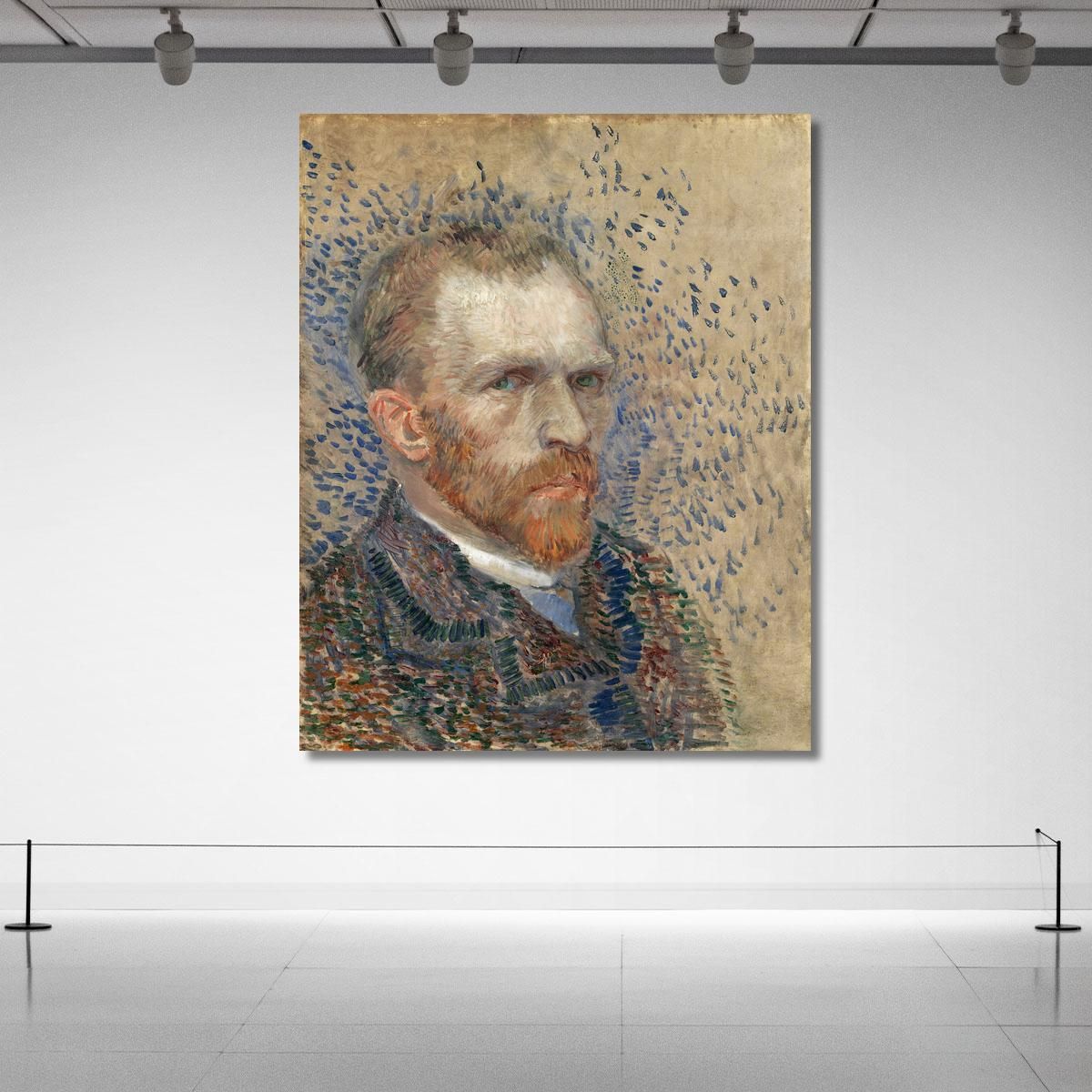 Auto Ritratto Vincent van Gogh vvg326 quadro stampa su tela