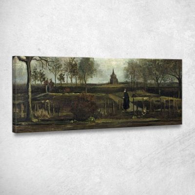 Il Giardino Della Canonica A Nuenen Vincent van Gogh vvg330 quadro stampa su tela