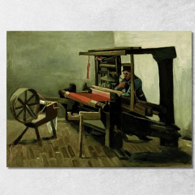 Weaver Vincent van Gogh, vvg336 canvas print