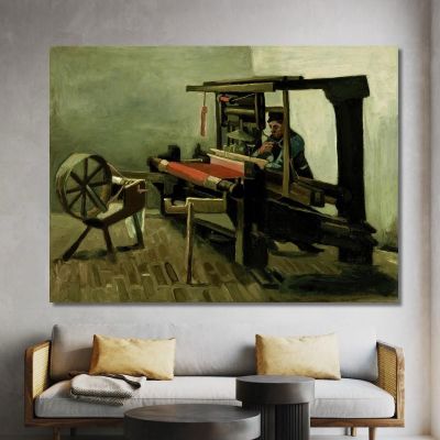 Weaver Vincent van Gogh, vvg336 ภาพพิมพ์บนผ้าใบแคนวาส