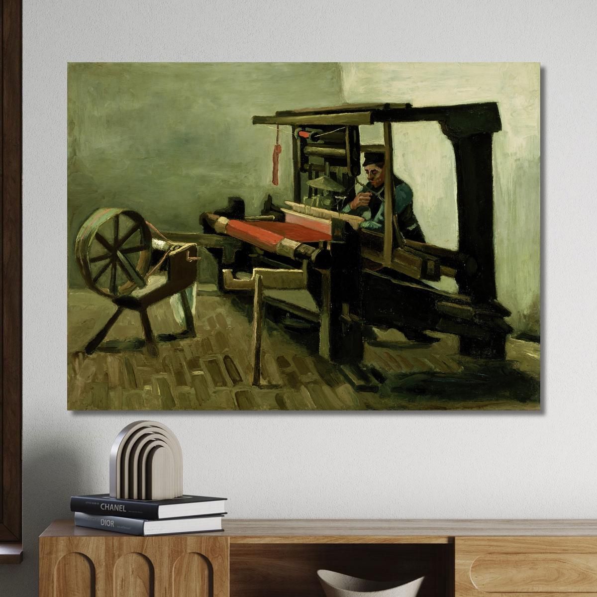 Weaver Vincent van Gogh, vvg336 ภาพพิมพ์บนผ้าใบแคนวาส