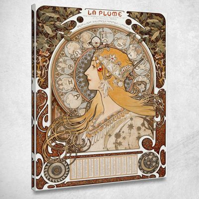 Zodiac Alphonse Mucha amu11 canvas print 