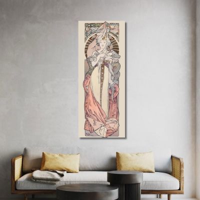 French Advertisement Alphonse Mucha amu44 canvas print 