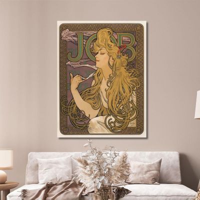 Job 1896 Alphonse Mucha amu56 canvas print 