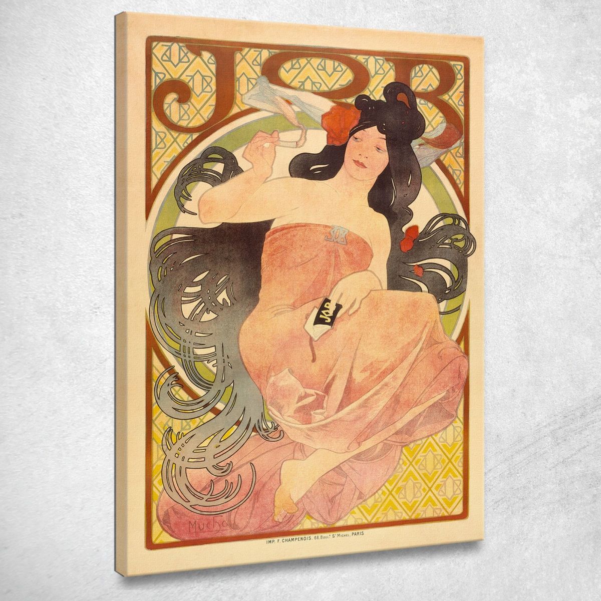 Job 2 Alphonse Mucha amu57 canvas print 