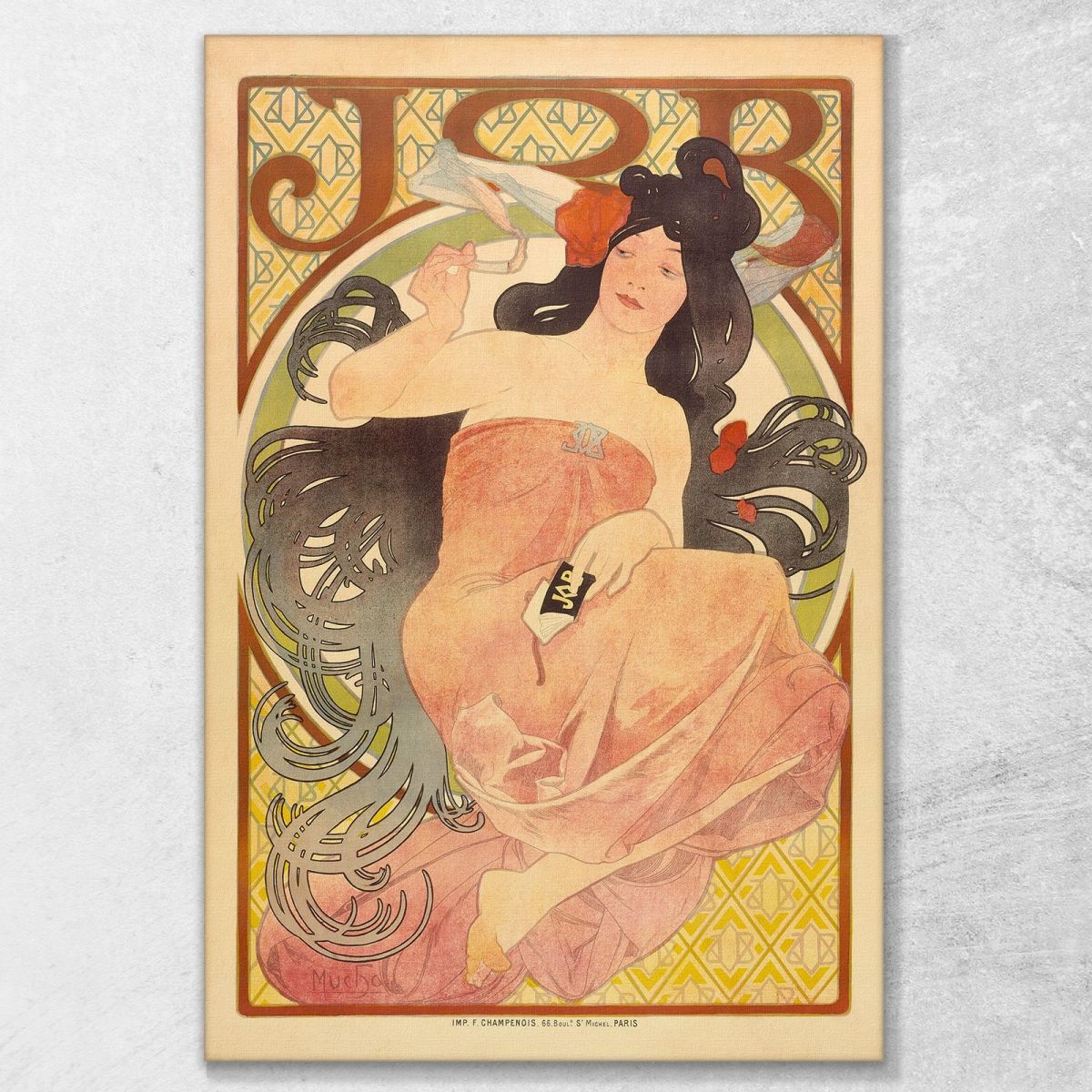 Job 2 Alphonse Mucha amu57 canvas print 