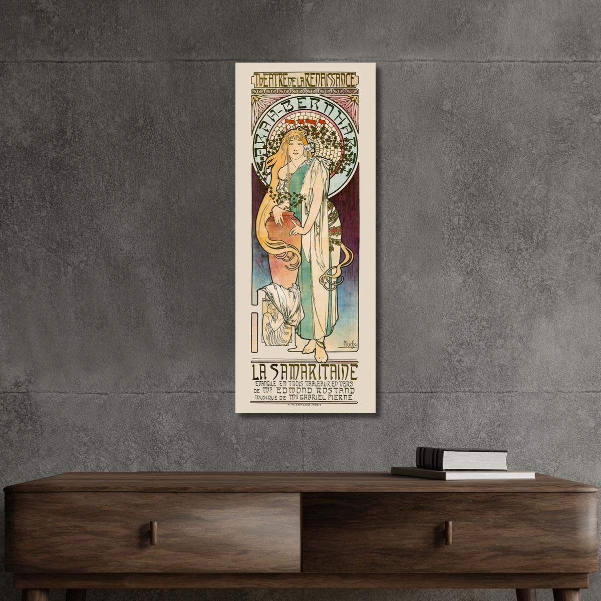 The Samaritan Woman 1897 Alphonse Mucha amu62 canvas print 