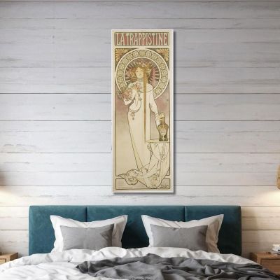 The Trappistine Alphonse Mucha amu64 canvas print 