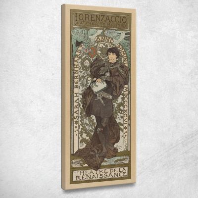 Lorenzoccio Alphonse Mucha amu74 canvas print 