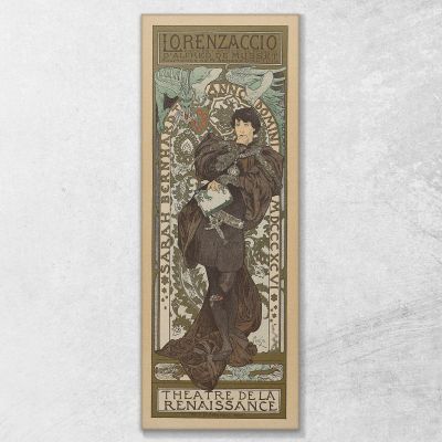 Lorenzoccio Alphonse Mucha amu74 canvas print 