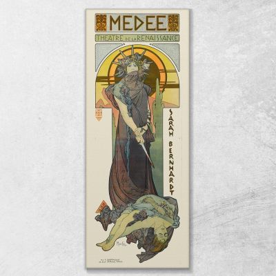 Medee Alphonse Mucha amu82 canvas print 