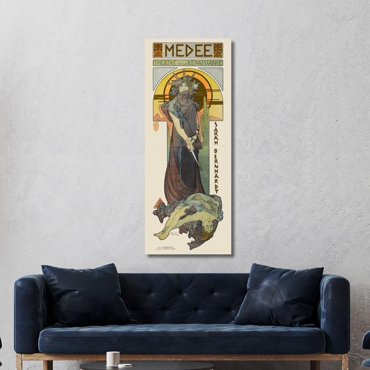 Medee Alphonse Mucha amu82 canvas print 