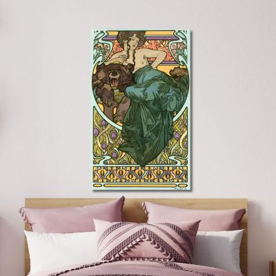 Untitled 1902 Alphonse Mucha amu125 canvas print 