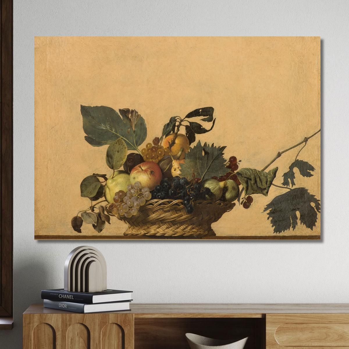 Fruit Basket Caravaggio crv6 canvas print 