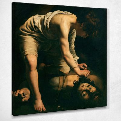 David And Goliath Caravaggio crv10 canvas print 