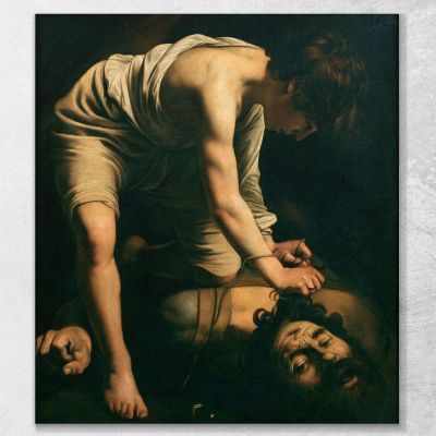 David And Goliath Caravaggio crv10 canvas print 