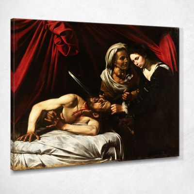 Judith Beheading Holofernes 2 Caravaggio crv14 canvas print 