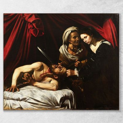Judith Beheading Holofernes 2 Caravaggio crv14 canvas print 