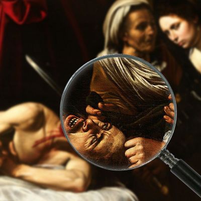 Judith Beheading Holofernes 2 Caravaggio crv14 canvas print