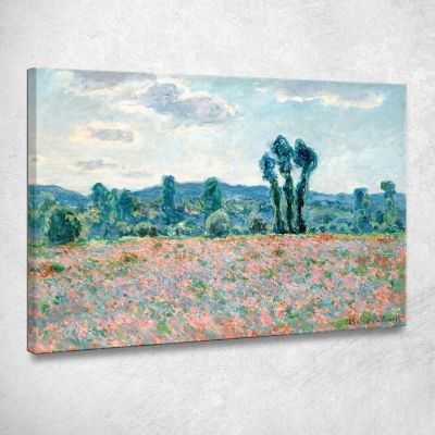 Field Of Poppies At Giverny 1890 Claude Monet mnt10 canvas print 