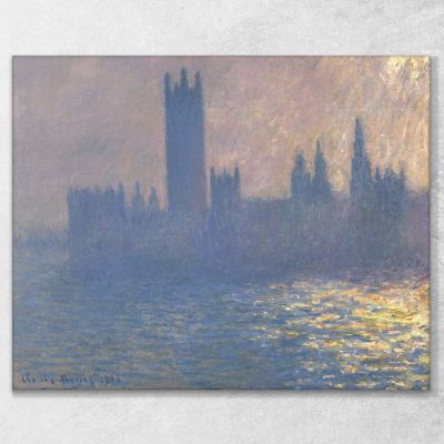 Houses Of Parliament Sunlight Effect 1903 Claude Monet mnt29 canvas print 