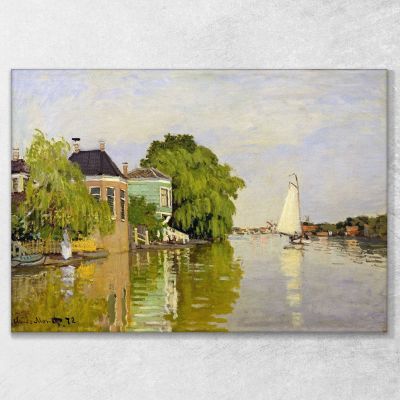 Case Sull'Achterzaan 1872 Claude Monet mnt30 canvas print 