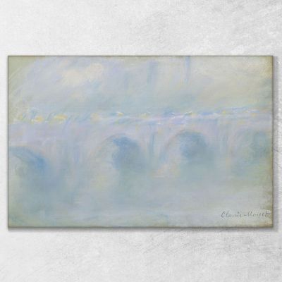 Ponte Waterloo Claude Monet mnt36 canvas print 