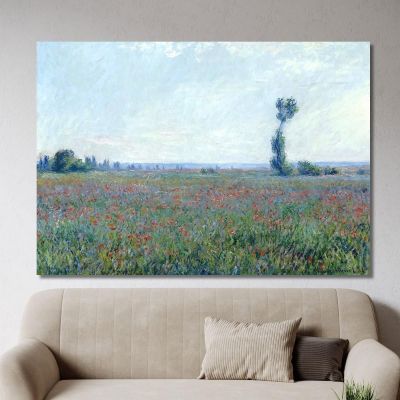 Field Of Poppies 1881 Claude Monet, mnt46 canvas print