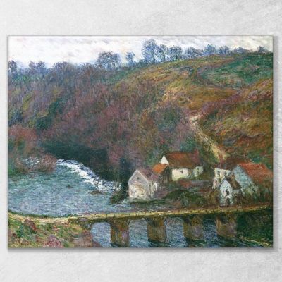 The Great Creuse At The Vervy Bridge 1889 Claude Monet mnt75 canvas print 