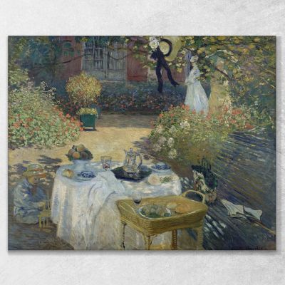 The Lunch 1873 Claude Monet mnt79 canvas print 