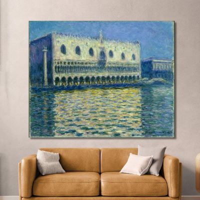 The Ducal Palace 1908 Claude Monet mnt82 canvas print 