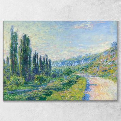 The Road From Vetheuil 1880 Claude Monet, mnt90 canvas print