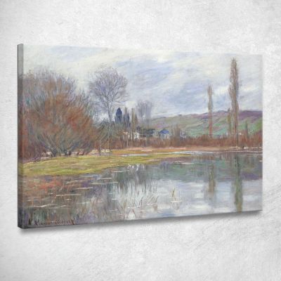 Spring At Vetheuil 1881 Claude Monet mnt97 canvas print 