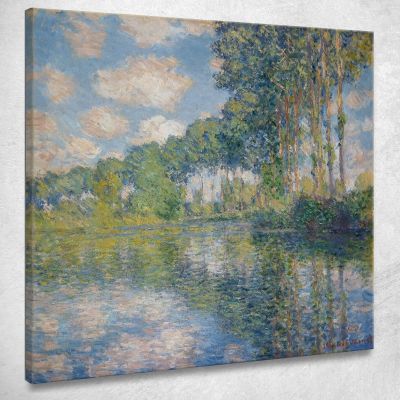 Poplars On The Epte Claude Monet mnt122 canvas print 