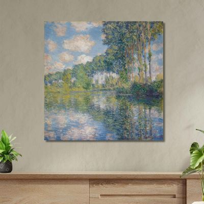 Poplars On The Epte Claude Monet mnt122 canvas print 